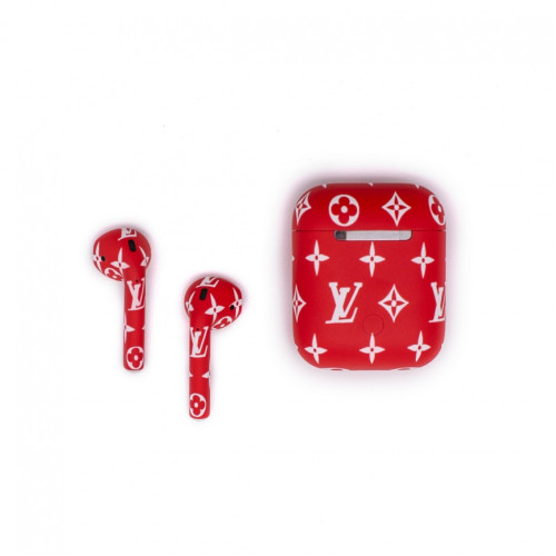 Наушники Apple AirPods 2 Color (MV7N2) Total L V Supreme Red Matte