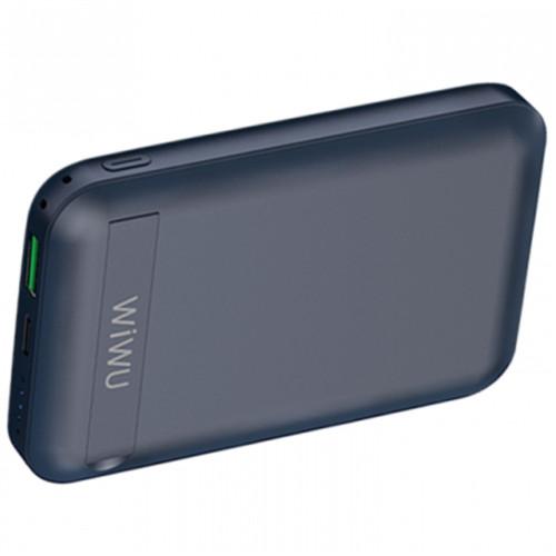 Внешний аккумулятор WiWU Snap Cube Magsafe Wireless Charge SC 10000 mAh Blue