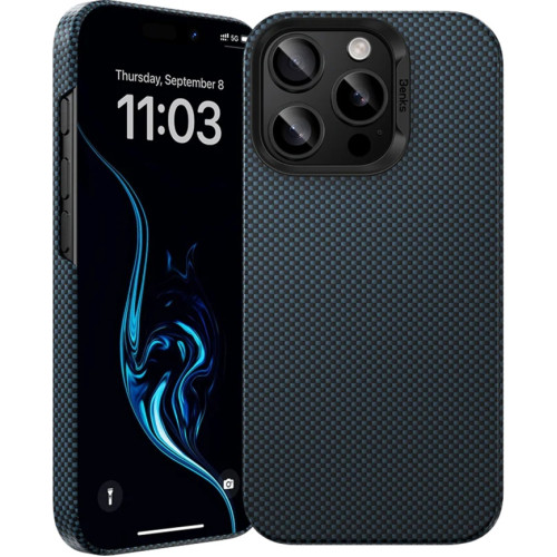 Чехол Benks ArmorTint Case built with Kevlar для iPhone 16 Pro Max Blue