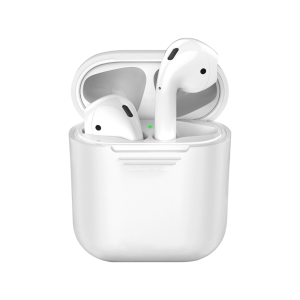 Силиконовый чехол Deppa для AirPods (47009) White