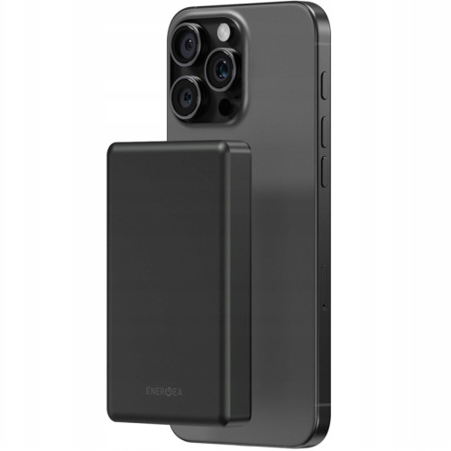 Внешний аккумулятор EnergEA Alupac 10K 10000 mAh Magsafe Gunmetal Black