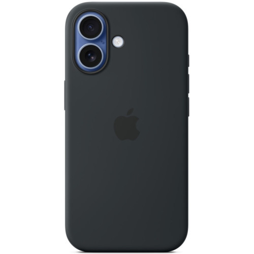 Чехол Apple Silicone Case with MagSafe для iPhone 17 Black