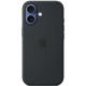 Чехол Apple Silicone Case with MagSafe для iPhone 17 Black