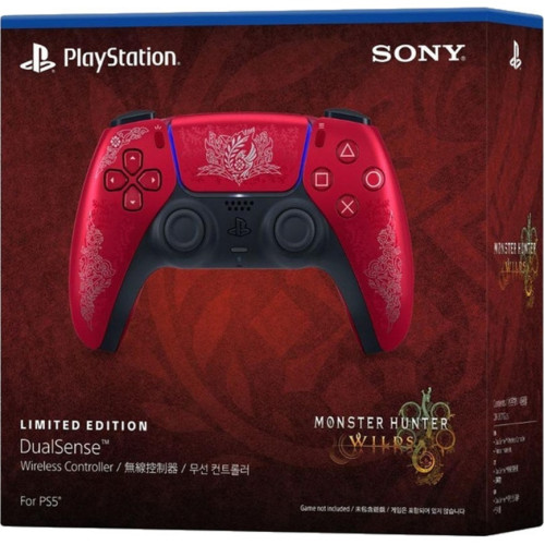 Джойстик беспроводной Sony DualSense для PS5 Monster Hunter Wilds Limited Edition