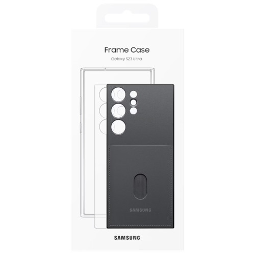 Чехол Samsung Series для Galaxy S23 Ultra Frame Case Black