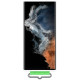 Чехол Samsung Silicone with Strap Cover для Galaxy S22 Ultra (EF-GS908TWEGRU) White