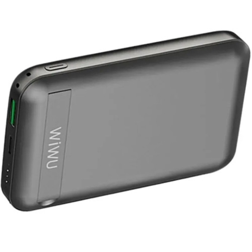 Внешний аккумулятор WiWU Snap Cube Magsafe Wireless Charge SC 10000 mAh Black
