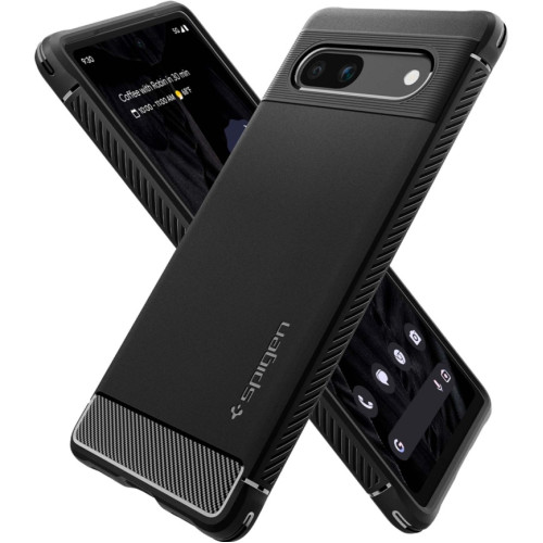 Чехол Spigen Rugged Armor для Google Pixel 7a Matte Black