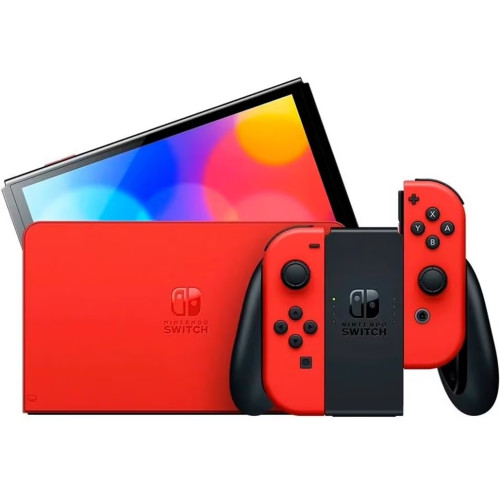 Игровая приставка Nintendo Switch OLED 64GB Mario Red Edition
