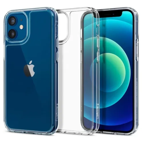 Чехол Spigen Quartz Hybrid для iPhone 12 Mini (ACS01748) Crystal Clear