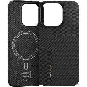 Чехол Benks Montage ArmorPro Case built with Kevlar для iPhone 16 Pro Black