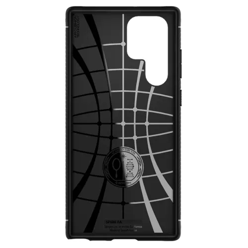 Чехол Spigen Rugged Armor Galaxy S22 Ultra (ACS03914) Matte Black