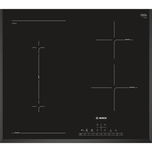 Индукционная варочная панель Bosch Serie 6 PVS651FB1E Black