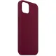 Накладка силиконовая MItrifON для iPhone 13 Pro (20550) Vinous