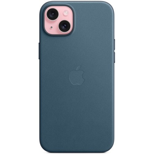 Чехол Apple FineWoven with MagSafe для iPhone 15 Plus Pacific Blue