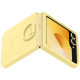 Чехол Samsung Silicone Case with Ring для Galaxy Z Flip6 Yellow