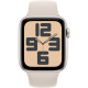 Смарт-часы Apple Watch SE (2023) 44mm Starlight Aluminium Case with Starlight Sport Band S/M (MRE43)