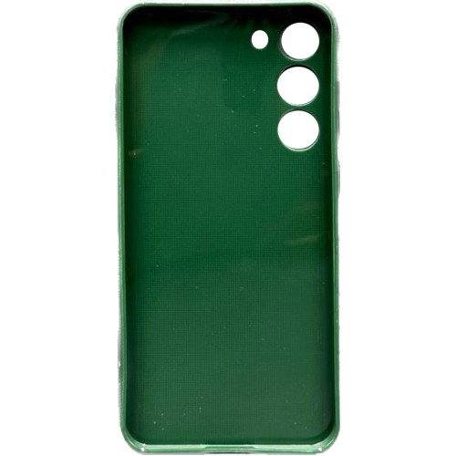 Чехол Silicone Carbon для Galaxy S23 Plus Green