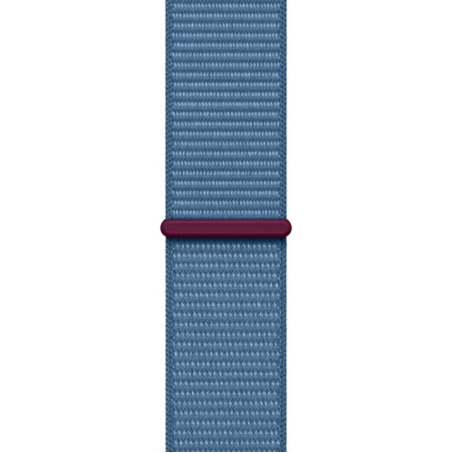 Смарт-часы Apple Watch Series 9 45mm Silver Aluminum Case with Winter Blue Sport Loop (MR9F3)