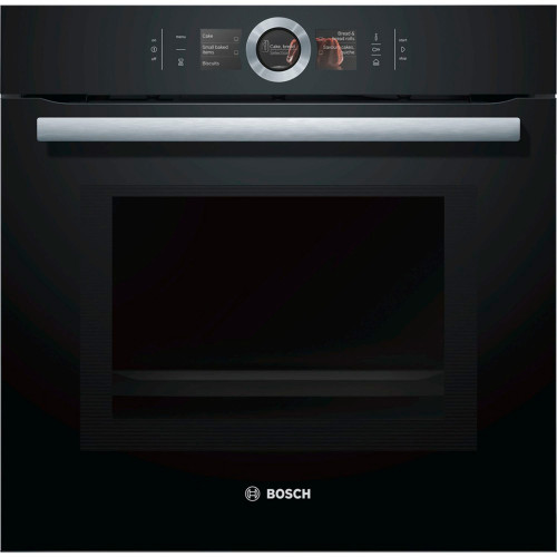 Электрический духовой шкаф Bosch Serie 8 HNG6764B6 Black
