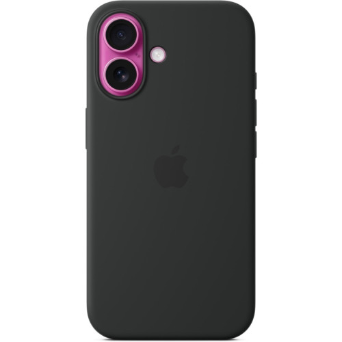Чехол Apple Silicone Case with MagSafe для iPhone 16 Black