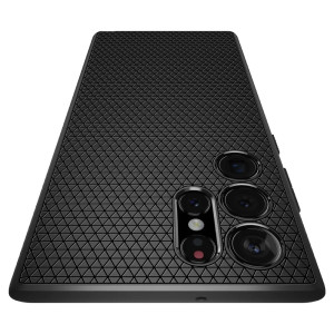 Чехол Spigen Liquid Air Galaxy S22 Ultra (ACS03915) Matte Black