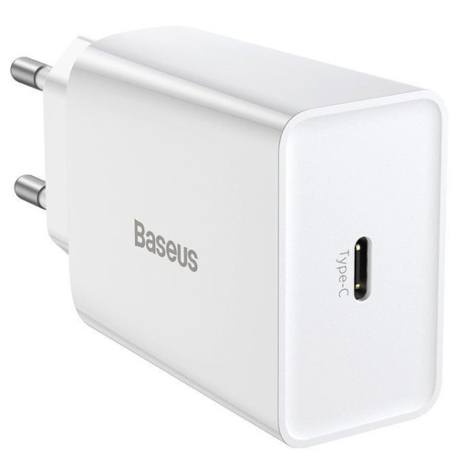 Сетевое зарядное устройство Baseus 20W USB-C CCFS-SN01 White
