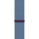 Смарт-часы Apple Watch SE (2023) 44mm Silver Aluminium Case with Storm Blue Sport Loop (MREF3)