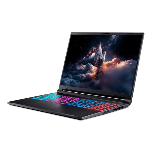 Игровой ноутбук Acer Nitro V 16S (Core 7, 32 ГБ, 1 ТБ, RTX 5070, 180 Гц, Win 11) Черный