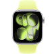 Смарт-часы Apple Watch Series 11 42mm Silver Aluminium Case with Neon Yellow Sport Band S/M