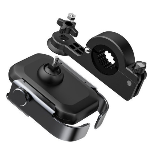 Держатель на руль Baseus Armor Motorcycle Holder SUKJA-01 Black