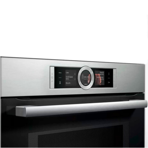 Электрический духовой шкаф Bosch Serie 8 HMG6764S1 Silver