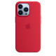 Силиконовый чехол Apple MagSafe для iPhone 13 Pro Red