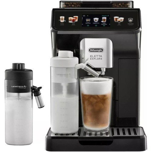 Кофемашина DeLonghi Dinamica Eletta Explore ECAM450.55.G Black