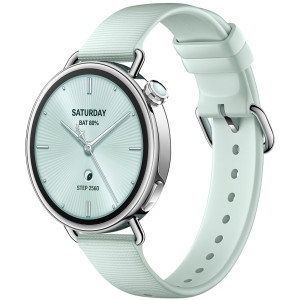 Смарт-часы Xiaomi Watch S4 41mm Fluororubber Strap Green