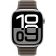 Смарт-часы Apple Watch Series 10 46mm Silver Aluminum Case with Dark Taupe Magnetic Link S/M