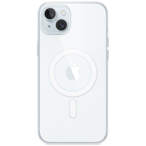 Силиконовый чехол Apple MagSafe для iPhone 15 Clear