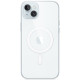 Силиконовый чехол Apple MagSafe для iPhone 15 Clear