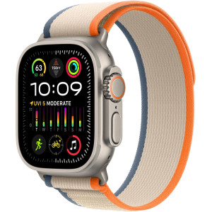 Смарт-часы Apple Watch Ultra 2 49mm Titanium Case with Orange/Beige Trail Loop M/L