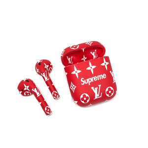 Наушники Apple AirPods 2 Color (MV7N2) Total L V Supreme Red Matte