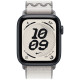 Смарт-часы Apple Watch SE (2025) 40mm Midnight Aluminum Case with Veiled Grey Nike Sport Loop