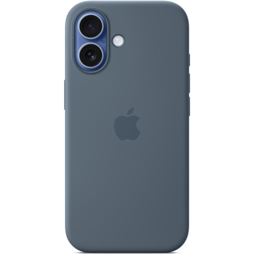 Чехол Apple Silicone Case with MagSafe для iPhone 17 Anchor Blue