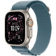 Смарт-часы Apple Watch Ultra 3 (2025) 49mm Natural Titanium Case with Light Blue Alpine Loop M