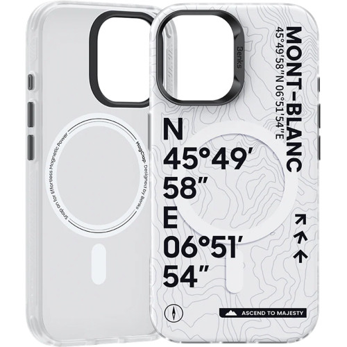 Чехол Benks Phone Case для iPhone 16 Mt. Blanc