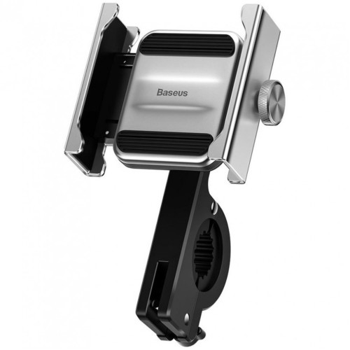 Держатель на руль Baseus Knight Motorcycle Holder CRJBZ-0S Silver/Black