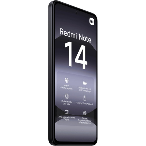 Смартфон Xiaomi Redmi Note 14 4G 8/128Gb (NFC) Midnight Black EAC