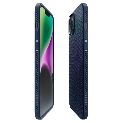 Чехол Spigen Liquid Air для iPhone 14 Plus (ACS04892) Navy Blue