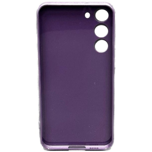 Чехол Silicone Carbon для Galaxy S23 Plus Purple