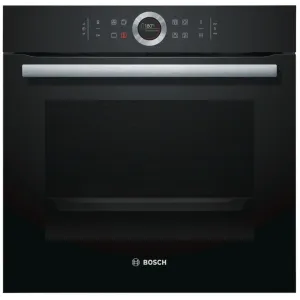 Электрический духовой шкаф Bosch Serie 8 HBG675BB1 Black