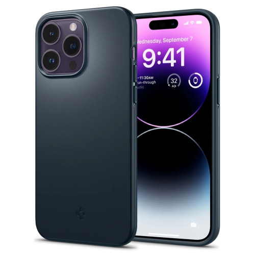 Чехол Spigen Thin Fit для iPhone 14 Pro Max (ACS04768) Metal Slate
